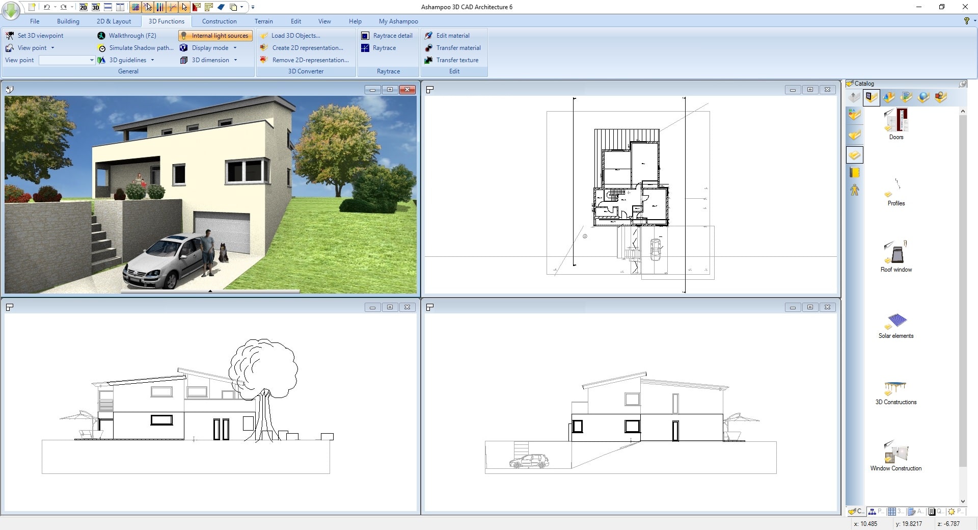 Architecture 3d cad software free trial